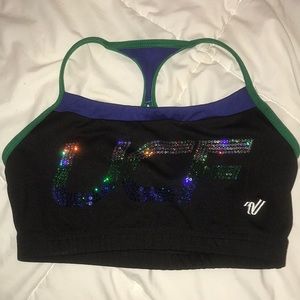 university cheer force all star sport bra